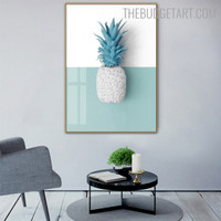 Pineapple Botanical Modern Artwork Photograph Canvas Print for Room Wall Onlay