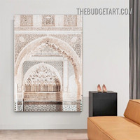 Saadiens Tombs Architecture Scandinavian Painting Picture Canvas Wall Art Print for Room Décor