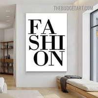 Fashion Typography Modern Painting Picture Canvas Wall Art Print for Room Garniture