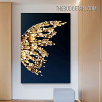 Glazy Wings Abstract Modern Painting Picture Canvas Art Print for Room Wall Trimming