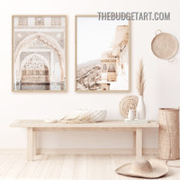 Amber Place Architecture Scandinavian Painting Picture 2 Piece Canvas Wall At Prints for Room Embellishment