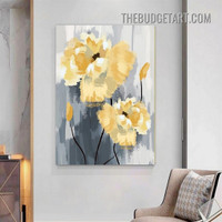 Lanie Loreth Blossoms Nordic Abstract Floral Modern Painting Picture Canvas Art Print for Room Wall Getup