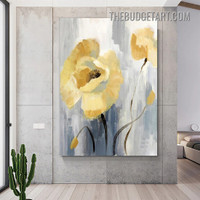 Lanie Loreth Bloom Nordic Abstract Floral Modern Painting Picture Canvas Art Print for Room Wall Assortment