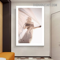 Woman Figure Modern Painting Picture Canvas Art Print for Room Wall Drape