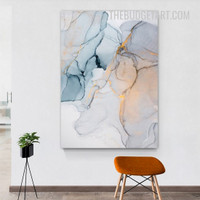 Marble Design Pattern Abstract Modern Painting Picture Canvas Art Print for Room Wall Illumination