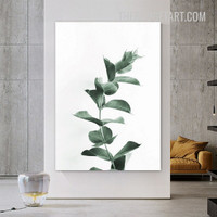 Eucalyptus Leafage Abstract Botanical Vintage Painting Picture Canvas Art Print for Room Wall Assortment