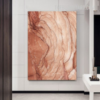 Marble Design Pattern Abstract Vintage Painting Picture Canvas Art Print for Room Wall Outfit