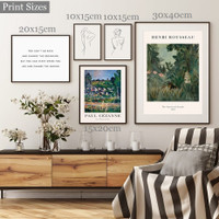 Change The Beginning Typography Cheap 5 Multi Panel Vintage Wall Art Photograph Abstract Canvas Print for Room Assortment