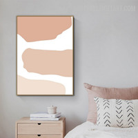 Tarnish Abstract Scandinavian Modern Painting Picture Canvas Print for Room Wall Garniture