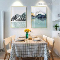 Snowdrift Abstract Landscape Modern Painting Pic Canvas Print for Room Wall Assortment
