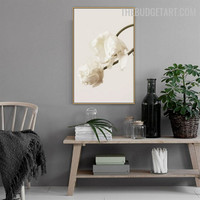 Blossom Abstract Botanical Modern Painting Picture Canvas Print for Room Wall Assortment