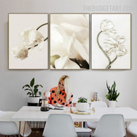 Lily Flower Abstract Fashion Modern Painting Pic Canvas Print for Room Wall Onlay
