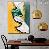 Marble Abstract Nordic Modern Painting Picture Canvas Print for Room Wall Embellishment