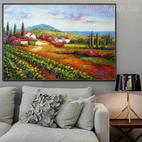 Nature Scenery Naturecape 100%Handmade Canvas Painting for Room Wall Getup