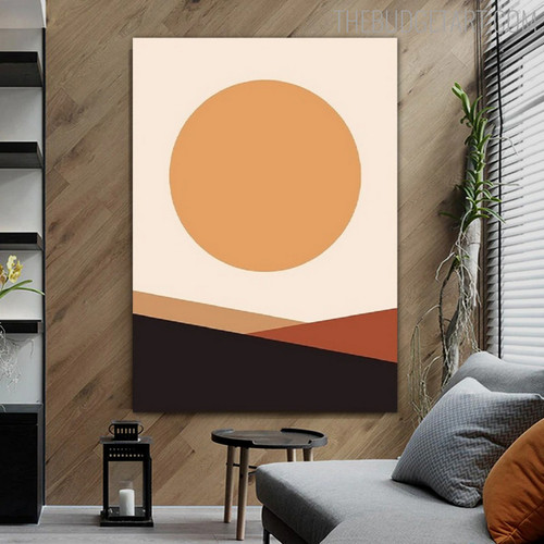 Phoebus Hill Abstract Scandinavian Modern Painting Picture Canvas Print for Room Wall Embellishment