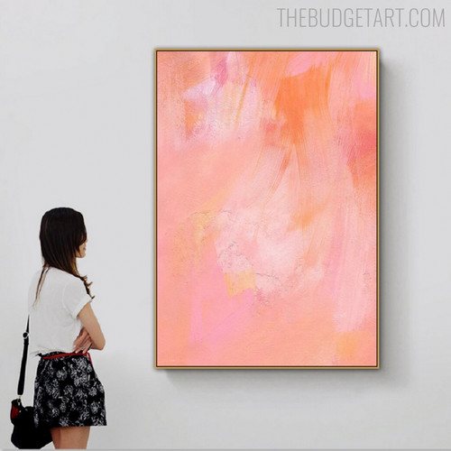 Lake Smirch Abstract Contemporary Modern Painting Picture Canvas Print for Room Wall Embellishment