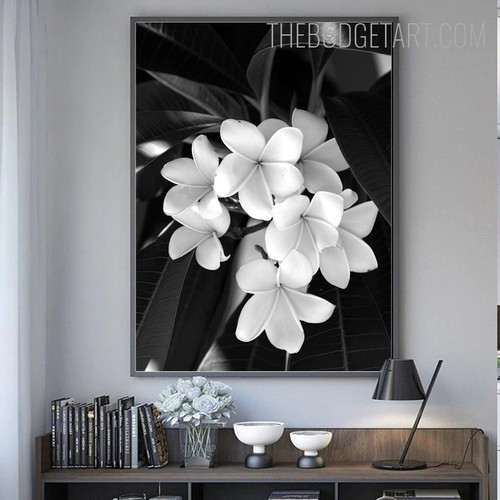 Flowers Leafage Nordic Floral Contemporary Painting Picture Canvas Print for Room Wall Getup