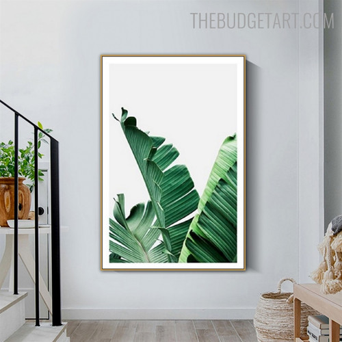 Musa Acuminate Botanical Modern Artwork Pic Canvas Print for Room Wall Garniture