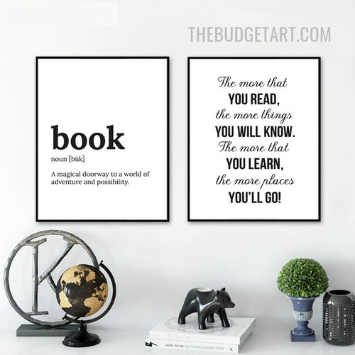 You Will Know Typography Modern Painting Pic Canvas Print for Room Wall Equipment