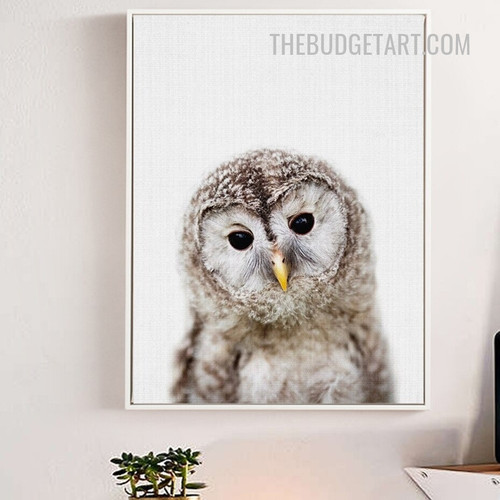 Owl Nordic Painting Picture Bird Print On Canvas for Room Wall Assortment