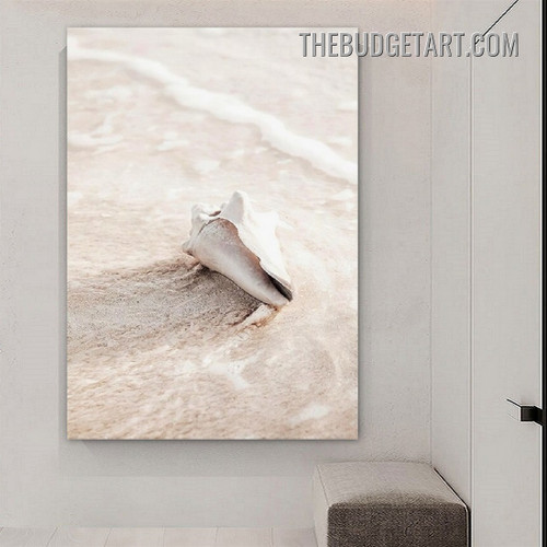 Sand Area Landscape Vintage Painting Picture Canvas Wall Art Print for Room Drape