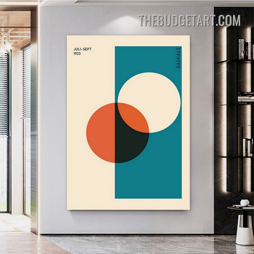 Rectangle Spheres Abstract Geometric Modern Painting Picture Canvas Art Print for Room Wall Onlay