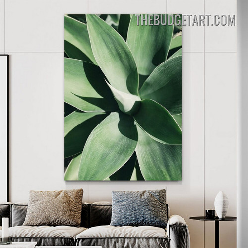 Tropical Palm Leaves Nordic Botanical Modern Painting Picture Canvas Art Print for Room Wall Illumination