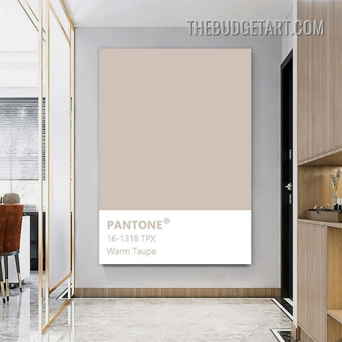 Pantone Typography Scandinavian Painting Picture Canvas Wall Art Print for Room Adornment