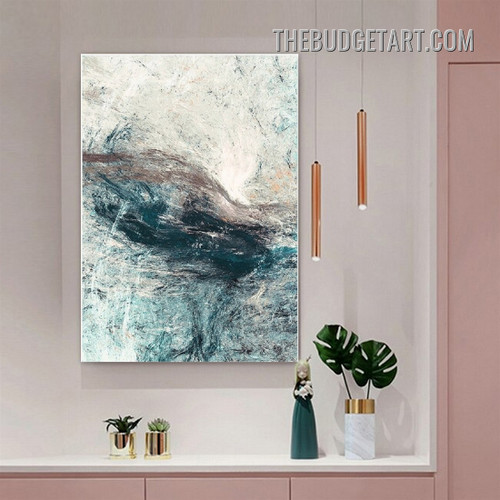 Stigmas Marble Pattern Abstract Modern Painting Canvas Art Print for Room Wall Finery