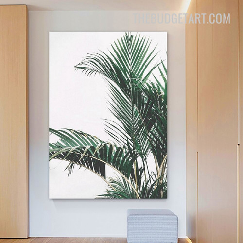 Palm Leaves Plant Botanical Modern Painting Picture Canvas Art Print for Room Wall Getup