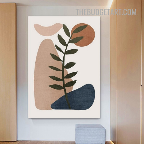Petals Blemish Abstract Scandinavian Painting Picture Canvas Art Print for Room Wall Outfit