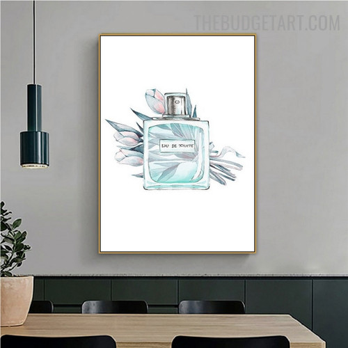 Toilette Abstract Watercolor Modern Painting Pic Canvas Print for Room Wall Tracery
