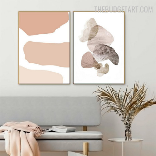 Scaur Abstract Scandinavian Modern Painting Pic Canvas Print for Room Wall Assortment