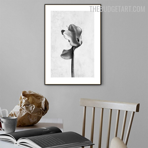 Natural Flower Abstract Watercolor Modern Painting Photo Canvas Print for Room Wall Getup