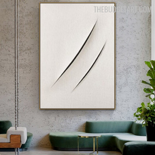 Contour Abstract Nordic Modern Painting Picture Canvas Print for Room Wall Equipment