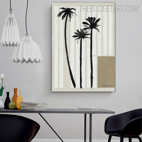 Tree Abstract Botanical Nordic Painting Photo Canvas Print for Room Wall Equipment