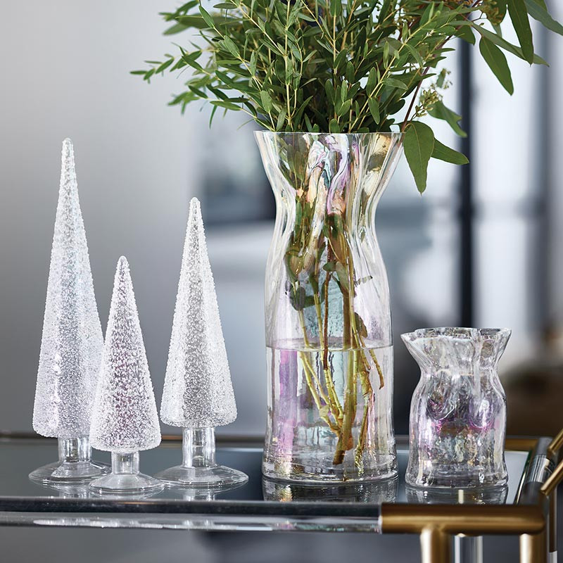 Luster Glass Tree - Set of 3 - [Wholesale]Faithworks