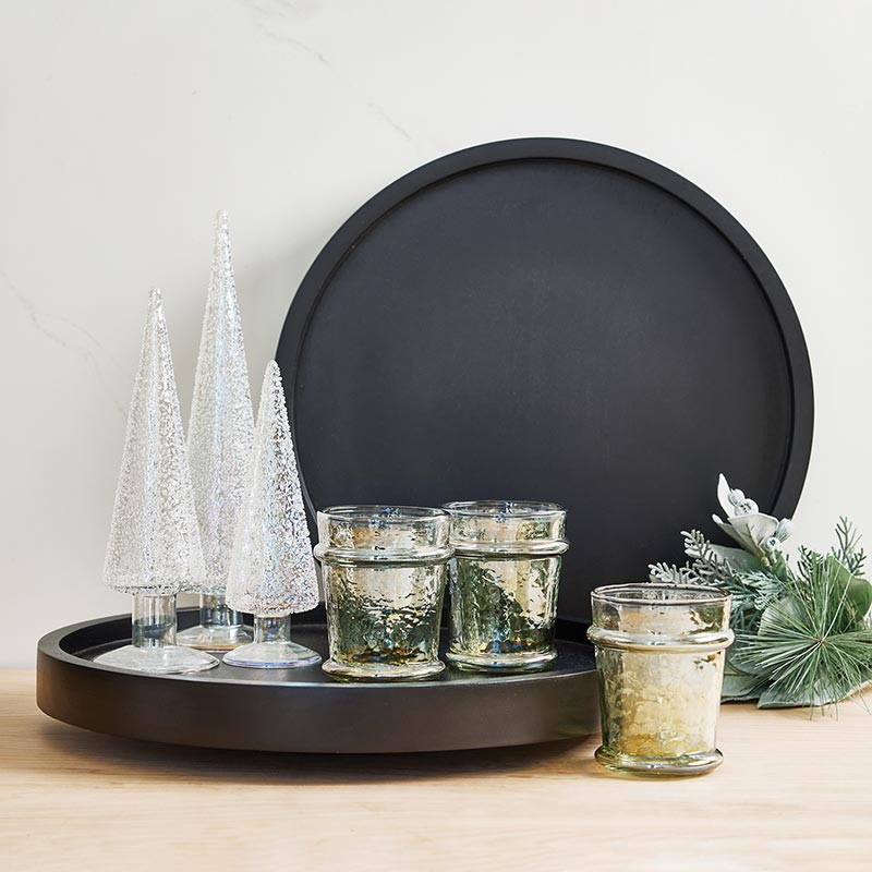 Luster Glass Tree - Set of 3 - [Wholesale]Faithworks