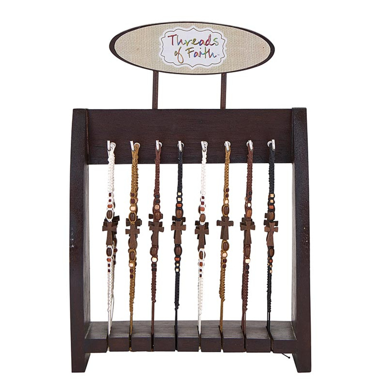 Cross Bracelets - Wood - 96pcs - [Wholesale]Faithworks