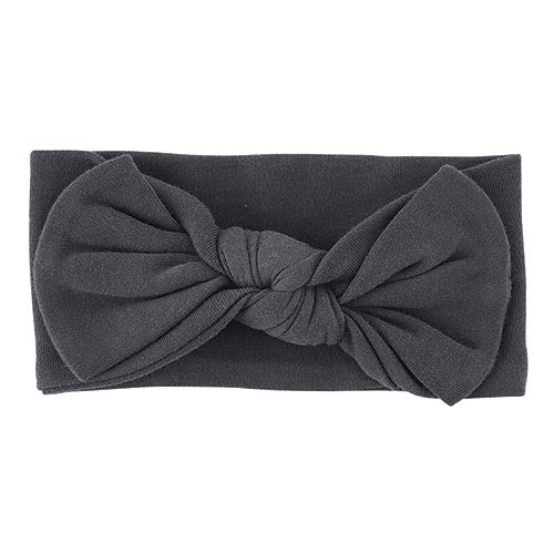 Knotted Headband - Dark Grey