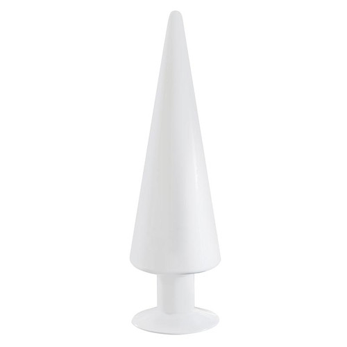Face to Face 14" White Glass Tree