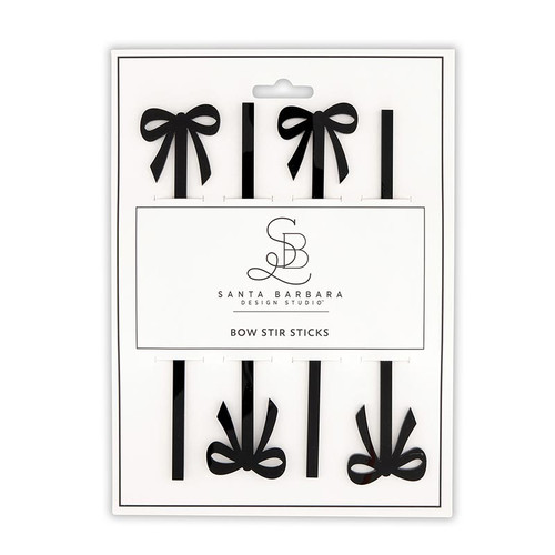 Bow Stir Sticks - Set of 4
