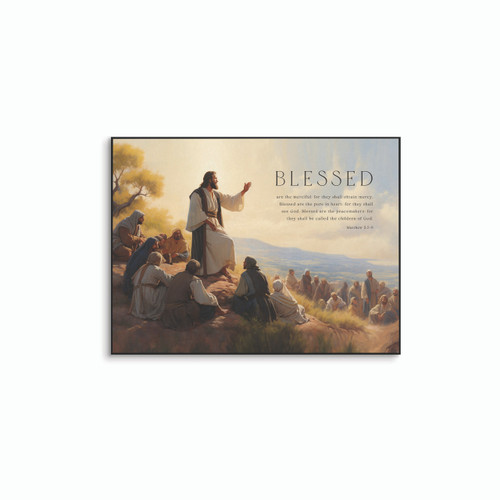 Foundations Of Faith Collection Art Print - Blessed