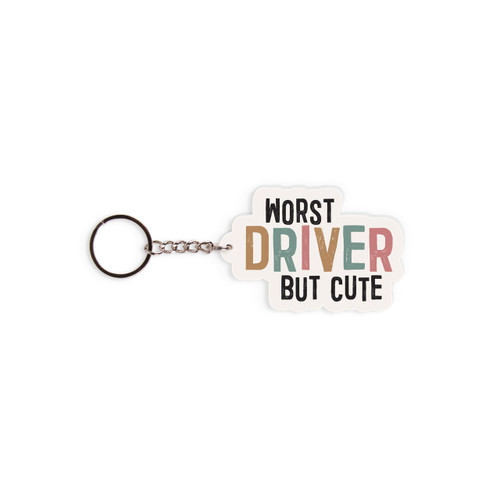 Key Chain - Worst Driver But Cute