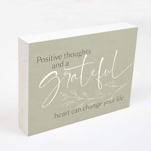 Word Block - Grateful Heart