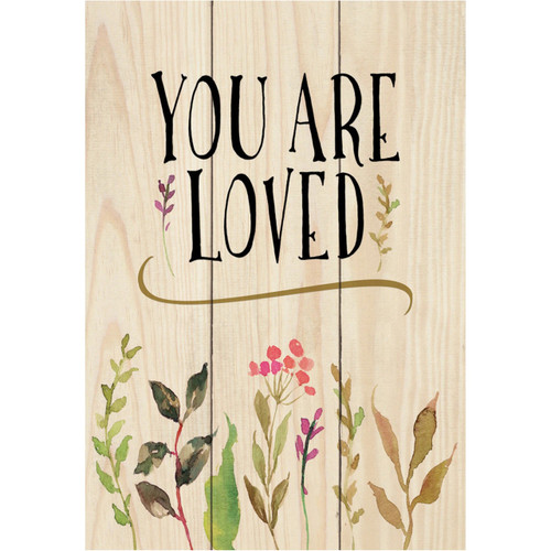 Mini Pallet Sign - You are Loved