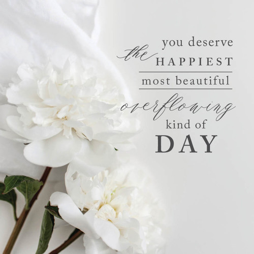 Greeting Card - Birthday - Happiest Day