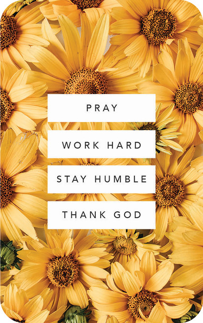 Care Card -  Pray Work Hard