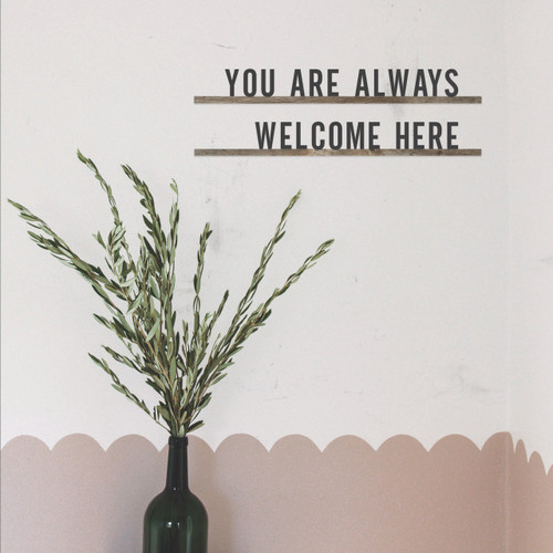 Greeting Card - Encouragement - Welcome Here