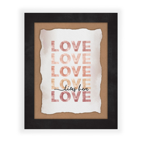 Love Lives Here Ornate Decor